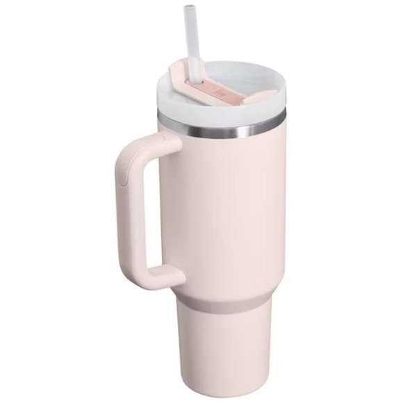 Stanley 40 oz Stainless Steel H2.0 FlowState Quencher Tumbler::NWT::ROSE QUARTZ: - Picture 2 of 4